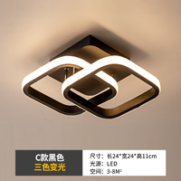 Plafonniers Modernes LED Encastrés pour Décoration Hôtelière, Éclairage Domestique avec Couvercle Acrylique, Alimentation AC pour Salon et Entrée