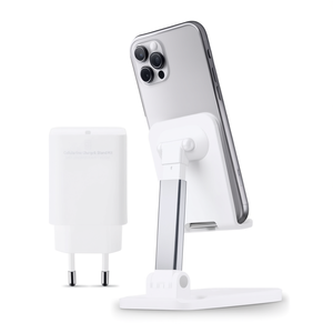 Caricabatterie USB Type-<b>C</b> <b>CHARGE</b> & STAND KIT White CHARGESTANDKITIPH - Product Image 3