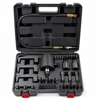 Kit d'extraction d'injecteurs diesel pneumatiques à vibrations d'air, 24 pièces, pour injecteurs à rampe commune