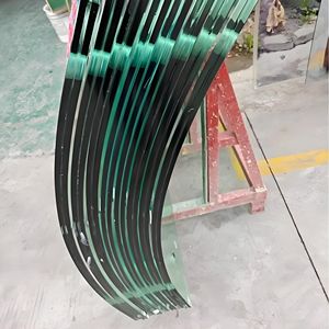 Vidrio Templado Duradero Personalizable Directo de Fábrica con Marcos de Acero Curvados para Balcones y Terrazas - Product Image 4