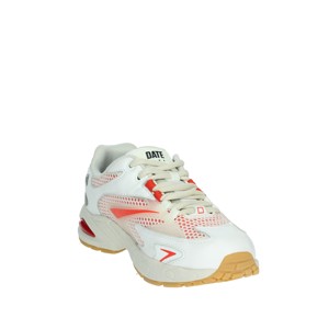 Sneakers basse da uomo bianche/rosse a ME-WR W401-SN scarpe da passeggio di tendenza alla moda con fodera in rete traspirante suola EVA leggera per la primavera - Product Image 5