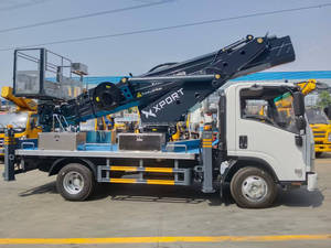 Camion nacelle élévatrice isolée à flèche arrière, pliable, pour travaux en hauteur, fabriqué en Chine, à prix compétitif, à vendre - Product Image 2