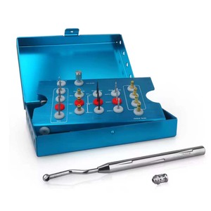 Kit de retrait de vis d'implant dentaire de haute qualité Extracteur de vis de couvercle <span class=keywords><strong>cassé</strong></span> Instruments de dissolvant chirurgical - Product Image 1