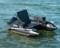 Bateau de pêche pour une personne, bateau pneumatique en PVC