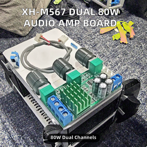 XH-M567 TPA3116D2 Placa Amplificadora de Audio Digital Profesional de Doble Canal 80W*2 de Plástico - Product Image 2