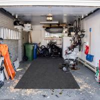 Tapis de garage en feutre absorbant avec support antidérapant imperméable - Revêtement de sol de 2 à 6 mm d'épaisseur pour voitures et motos