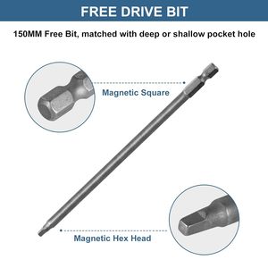 Satantech 390 cái ốc vít các loại lỗ bỏ túi <span class=keywords><strong>4</strong></span> kích cỡ #8x1 <span class=keywords><strong>1</strong></span>-<span class=keywords><strong>1</strong></span>/<span class=keywords><strong>4</strong></span> \ "2 \" 2-<span class=keywords><strong>1</strong></span>/2 \ "ốc vít gỗ thô phủ màu xanh vuông - Product Image 4