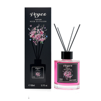 Vente en gros de haute qualité de parfum longue durée de luxe décoratif huile essentielle rotin bâton diffuseur de roseau ensemble avec hôtel maison