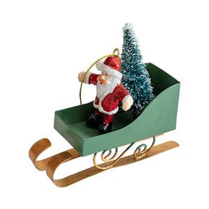 Creative Nordic Style Iron Art <b>Christmas</b> <b>Tree</b> Ornament Hot-Selling Personalized Sleigh Decorative <b>Christmas</b> Decorations - Product Image 5