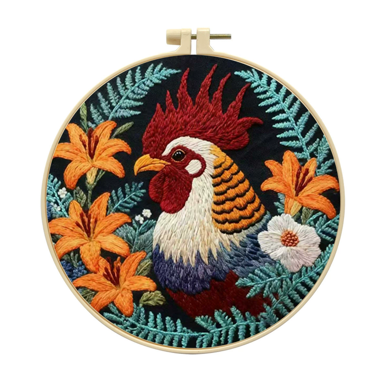 Cotton Fabric DIY Embroidery Crafts Kit