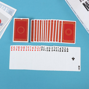 Commercio all'ingrosso di carta bianco cartoncino magico Prank Prop carte da gioco con numeri stampati a colori e loghi per i giochi da tavolo del partito - Product Image 2