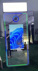 กระจกเซลฟี่อัจฉริยะแบบพกพากรอบไฟ LED 70นิ้ว, กระจกเซลฟี่สำหรับถ่ายรูปตู้โชว์กระจกวิเศษราคาไม่แพง - Product Image 3