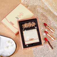 Ensembles de maquillage rouge à lèvres mat de luxe à vente chaude rouge à lèvres imperméable longue durée antiadhésif pour les lèvres fond de teint cosmétiques beauté
