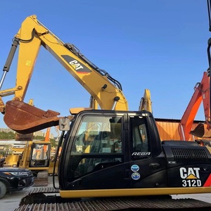 Excavadora Hidráulica de Orugas CAT 312D de 12 Toneladas con Cucharón de Excavación y Componente Central del Motor - Product Image 2