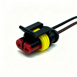 Connecteur Électrique Étanche Super Seal 2 Broches Série 1.5 pour Faisceau de Câblage Automobile Scellé 282080-1 - Product Image 1
