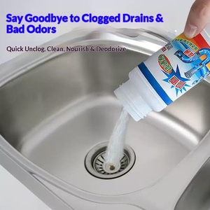 <span class=keywords><strong>Desatascador</strong></span> de <span class=keywords><strong>Tuberías</strong></span> para Baño, Cocina, Inodoro, Eliminación de Obstrucciones de Cabello y Grasa, Polvo de Limpieza - Product Image 2