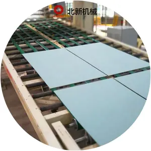 Machine de fabrication de plaques de plâtre ligne de production