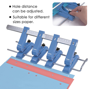 Perforatore <span class=keywords><strong>a</strong></span> <span class=keywords><strong>4</strong></span> <span class=keywords><strong>Fori</strong></span> in Metallo di Alta Qualità Foska per Ufficio - Product Image 4