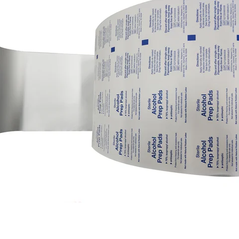 Papel metálico para envases de cigarrillos con lámina impresa y cubierta de chocolate