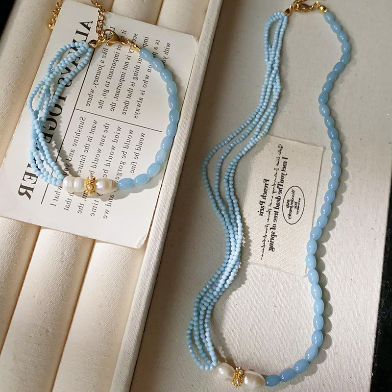 Fashion Stainless Steel Necklace Gold Tone