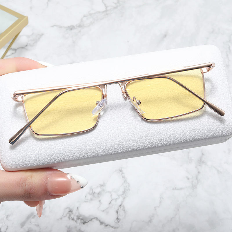 Shop Our Women's Metal Square Frame Sun Glasses with UV400