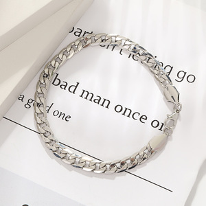 <span class=keywords><strong>2025</strong></span> New Châu Âu Và Mỹ Hip-Hop Vòng Đeo Tay Cá Nhân Người Đàn Ông Đơn Giản Của Phụ Kiện Đồ Trang Sức Thương Mại Nước Ngoài Bán Buôn Vòng Đeo Tay - Product Image 1