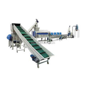 Déchets utilisés PE PP agriculture film sacs plastique lavage recyclage et ligne de granulation usine - Product Image 4