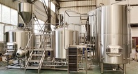 Equipo Brewmaster, Máquina de Cerveza de Barril, Máquina de Elaboración de Cerveza de Acero Inoxidable para Cervecería, Equipo Profesional de Elaboración de Cerveza de China