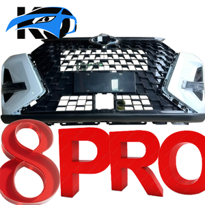 Grille avant d'origine OEM d'occasion authentique 602001214AADQJ en stock, montage direct pour pare-chocs avant de <span class=keywords><strong>voiture</strong></span> Chery Tiggo 8 Pro - Product Image 1