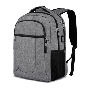 Zaino per Laptop con <span class=keywords><strong>Porta</strong></span> USB Esterna per Ricarica, Multi-Scomparto, Zaino da Viaggio per Affari - Product Image 1