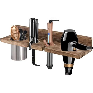 Wooden <b>Wall</b> <b>Mounted</b> Storage Rack For Bathroom And Living Room Single Layer Durable Rectangle <b>Shelf</b> - Product Image 4