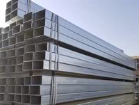 Tube carré en acier au carbone prégalvanisé coupé sur mesure, soudé par électrofusion (ERW), faible entretien, pour charpentes de maisons de ferme rurales et applications industrielles