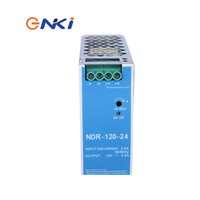 Alimentation électrique sur rail industriel NDR-120-24 24V 5A/12V 10A, double sortie, alimentation à découpage sur rail DIN 120W, boîtier en aluminium, CE