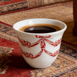 <span class=keywords><strong>Taza</strong></span> de <span class=keywords><strong>Café</strong></span> Árabe Tradicional Saudí Económica, <span class=keywords><strong>Taza</strong></span> de <span class=keywords><strong>Café</strong></span> Gahwa con Diseño Floral Colorido Impreso a Máquina, 80CC, para <span class=keywords><strong>Hostelería</strong></span> - Product Image 4