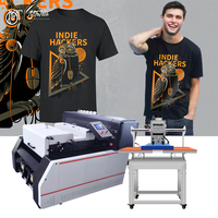 Mesin Printer DTF Meitu A3 Investasi Rendah, Mesin DTF PET, Mesin Press Panas untuk Cetak Kaos