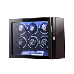 GC03-L21EB-L-AR 6 Slots Mabuchi Motor Luxury Winder cofre Men Watch Winder enrolador relógio automático