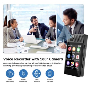 กล้อง HD ใหม่ เครื่องเล่น MP3 เสียงคุณภาพสูง บันทึกเสียงได้ด้วยคลิกเดียว หน้าจอสัมผัสอัจฉริยะ เครื่องเล่น MP3 MP4 MP5 - Product Image 6
