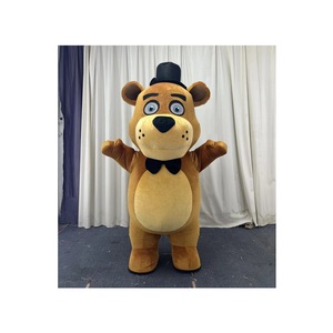 Disfraz de Mascota de personaje de dibujos animados inflable TV y película dibujos animados <span class=keywords><strong>Freddy</strong></span> <span class=keywords><strong>Bear</strong></span> disfraces inflables para la venta - Product Image 1