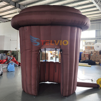 Stand de nourriture gonflable personnalisé pour carnaval, en Oxford, avec rideau pliable, stand de concession, stand de restauration rapide, stand de café, tente en forme de stand