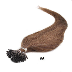 Italien Kératine Fusion Bâton Pré-Collé <span class=keywords><strong>JE</strong></span> Pointe Cuticules Alignés Naturel Remy Extensions <span class=keywords><strong>De</strong></span> Cheveux Humains - Product Image 2