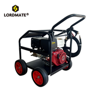 LORDMATE Nouvelle Pompe Triplex à Essence Haute Pression 13HP 4000PSI Démarrage Sans Fil à Distance pour Lavage de Voiture