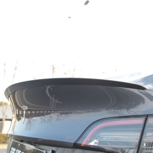 Petit aileron arrière Tesla Model Y, aileron arrière compact, aileron arrière élégant, accessoire d'aile arrière pour coffre Model Y - Product Image 3