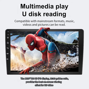 Lecteur MP5 avec écran tactile IPS de 9 pouces pour voiture, prend en charge le CarPlay sans fil, l'Android Auto, la <span class=keywords><strong>radio</strong></span> FM, l'USB et le Bluetooth - Product Image 3