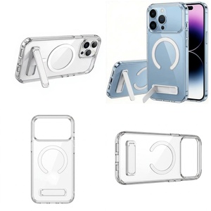 <span class=keywords><strong>Coque</strong></span> de téléphone magnétique transparente antichoc avec support vertical/horizontal, meilleure vente pour <span class=keywords><strong>iPhone</strong></span> 11 <span class=keywords><strong>12</strong></span> 13 14 15 16 17 <span class=keywords><strong>Pro</strong></span> <span class=keywords><strong>Max</strong></span> Plus mini - Product Image 1