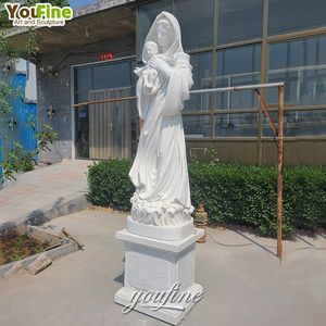 Statue <span class=keywords><strong>de</strong></span> <span class=keywords><strong>mère</strong></span> bénie en marbre grandeur nature pour les églises - Product Image 2