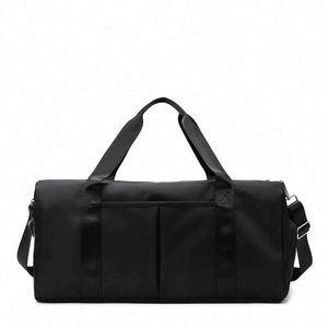 Muestra gratuita: Bolsa de viaje al por mayor para fabricantes, con separación de seco y húmedo, para ejercicio, yoga, fitness, de gran capacidad, para viajes cortos y entrenamiento. - Product Image 5