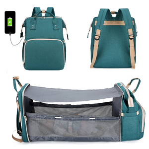 <span class=keywords><strong>Zaino</strong></span> per pannolini con fasciatoio borsa per bambini per ragazze ragazzi borsa per mamma con <span class=keywords><strong>porta</strong></span> di ricarica USB per mamma papà - Product Image 1