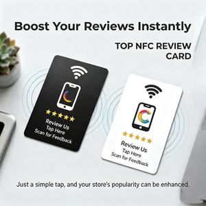 Plaque personnalisée en PVC ou acrylique avec impression <span class=keywords><strong>de</strong></span> code QR, RFID, NFC, 13,56 MHz, étanche, pour cartes professionnelles et <span class=keywords><strong>de</strong></span> membre, idéale pour <span class=keywords><strong>le</strong></span> partage d'URL sur les réseaux sociaux - Product Image 5