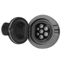 Nouvelle prise factice de charge VE 16A/32A 3 phases CCS1/CCS2 Type2 J1772, connecteur femelle pour voiture, sans câble Sixpenceev