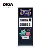 Kiosque de vente de cartes intelligentes DKM avec paiement par code QR et SDK pour les packs mystères, les boîtes surprises, les cartes d'anime et les cartes sportives